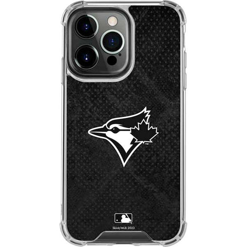 MLB Toronto Blue Jays Dark Wash iPhone 16 Pro Clear Case